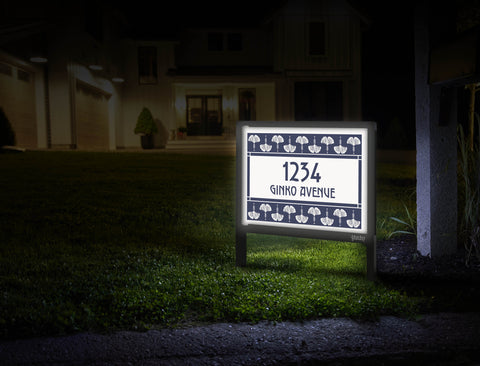 Craftsman Address Custom Yardsy Sign