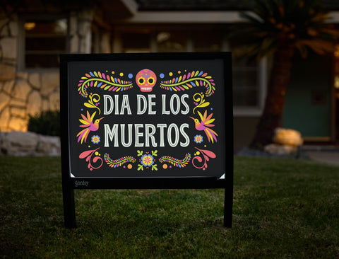 Dia De Los Muertos Yardsy Sign - Hero