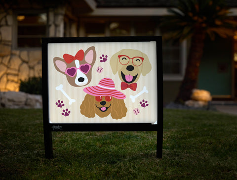 Dog Vogue Yardsy Sign - Hero