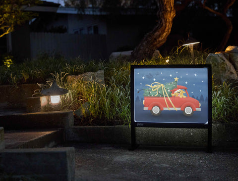 Fido's Tree Delivery Yardsy Sign - Flat Feet
