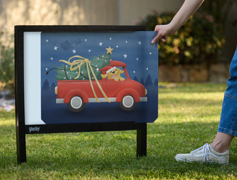 Fido's Tree Delivery Yardsy Sign - Interchangeable