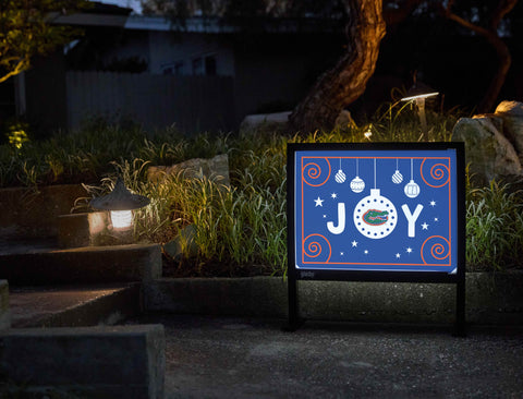 Florida Christmas Joy Yardsy Sign - Flat Feet