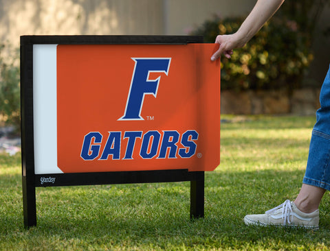 Florida F Gators Mark Orange Yardsy Sign - Interchangeable
