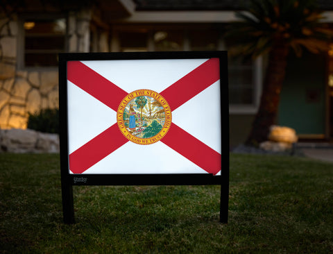 Florida State Flag Yardsy Sign - Hero