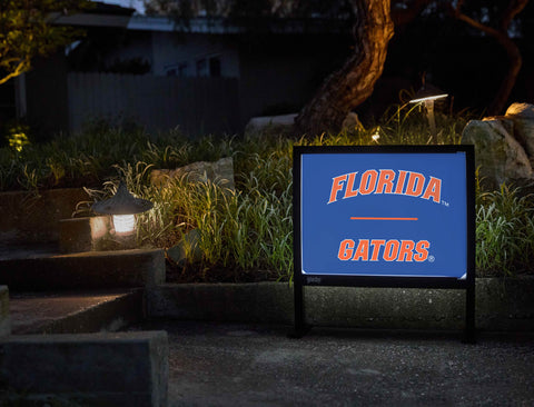 Florida Gators Blue Yardsy Sign - Flat Feet