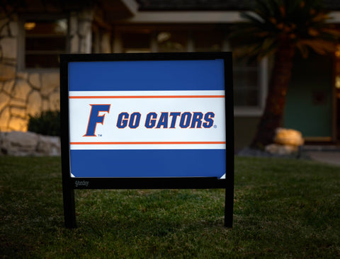Florida Go Gators Blue Yardsy Sign - Hero