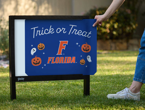 Florida Halloween Trick Or Treat Yardsy Sign - Interchangeable