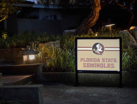 Florida State Seminoles Gold Yardsy Sign - Flat Feet
