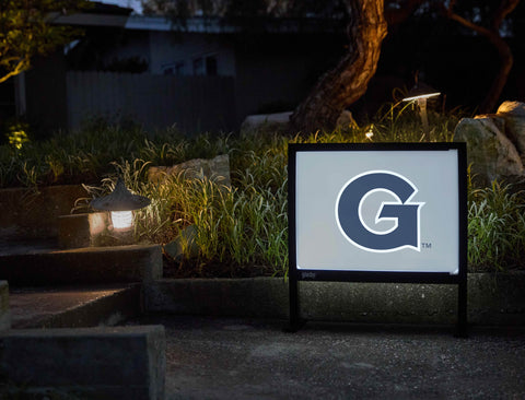 Georgetown G Mark Gray Yardsy Sign - Flat Feet