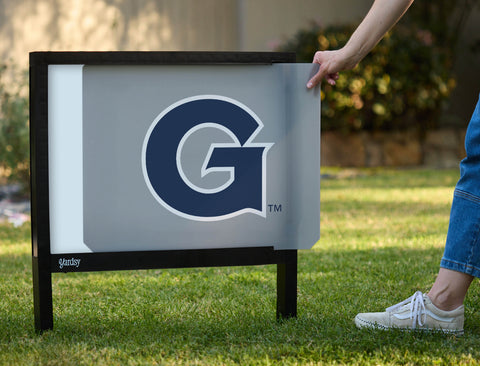 Georgetown G Mark Gray Yardsy Sign - Interchangeable