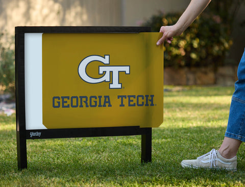Georgia Tech Athletics Wordmark Yardsy Sign