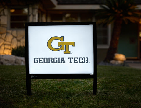 Georgia Tech Athletics Wordmark Yardsy Sign