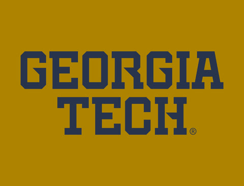 Georgia Tech Wordmark Yardsy Sign