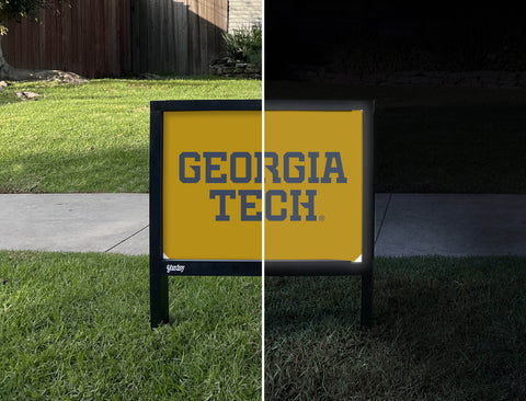 Georgia Tech Wordmark Yardsy Sign