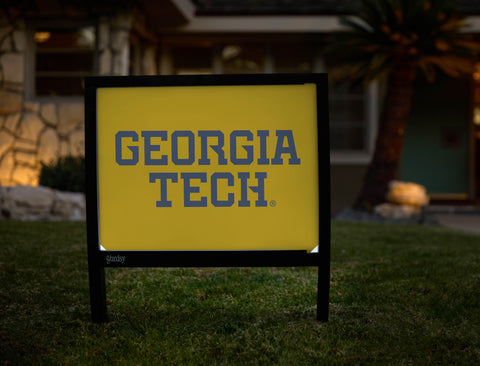 Georgia Tech Wordmark Yardsy Sign
