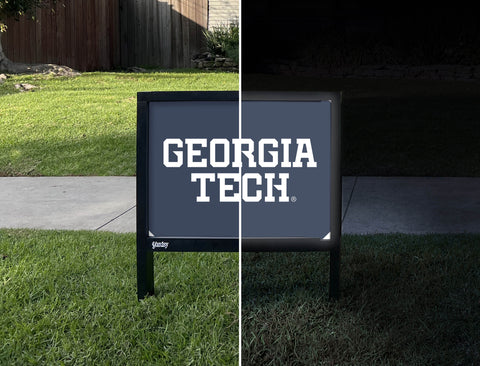 Georgia Tech Wordmark Yardsy Sign
