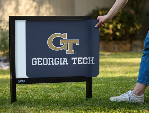 Georgia Tech Athletics Wordmark Yardsy Sign