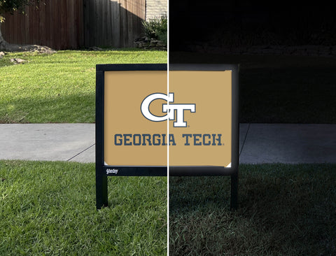 Georgia Tech Athletics Wordmark Yardsy Sign