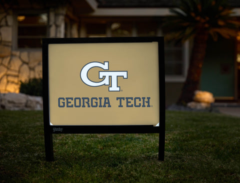 Georgia Tech Athletics Wordmark Yardsy Sign