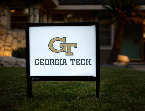 Georgia Tech Athletics Wordmark Yardsy Sign