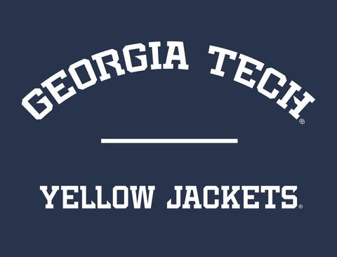 Georgia Tech Yellow Jackets Navy Blue Yardsy Sign