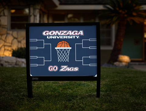 Gonzaga Basketball Yardsy Sign - Hero