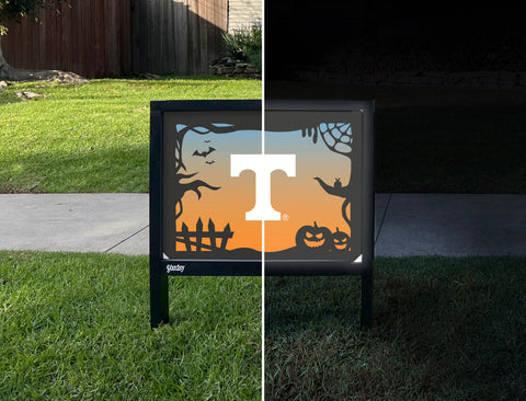 Halloween Sunset Tennessee T Yardsy Sign