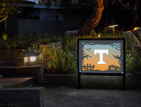 Halloween Sunset Tennessee T Yardsy Sign