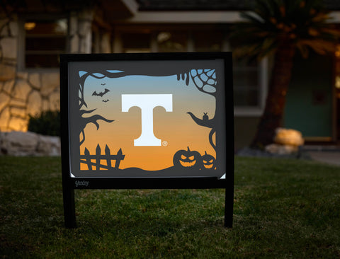 Halloween Sunset Tennessee T Yardsy Sign