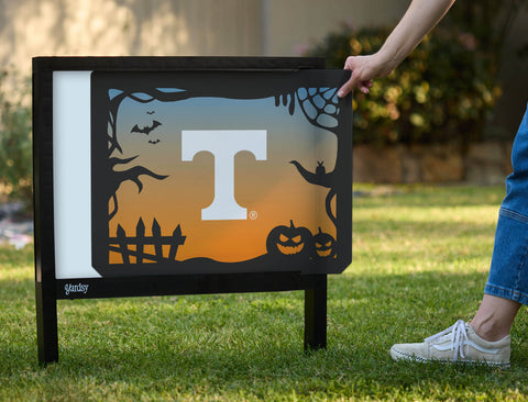 Halloween Sunset Tennessee T Yardsy Sign