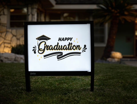 Happy Graduation Yardsy Sign - Hero
