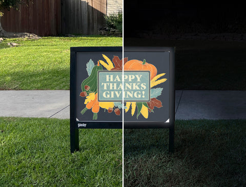 Happy Thanksgiving! Yardsy Sign