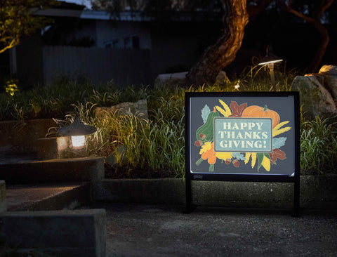 Happy Thanksgiving! Yardsy Sign