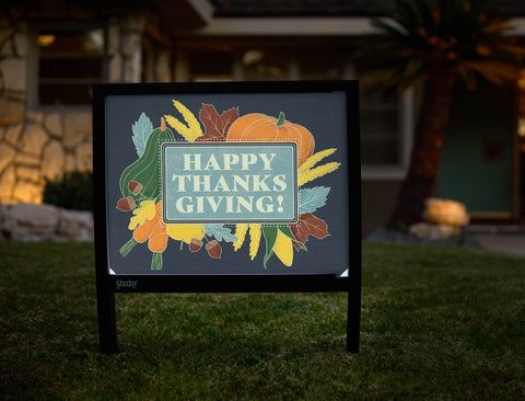 Happy Thanksgiving! Yardsy Sign