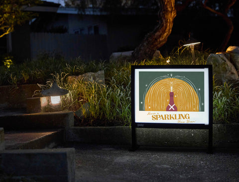 Have a Sparkling New Year Yardsy Sign