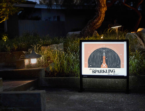 Have a Sparkling New Year Yardsy Sign