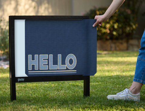 Hello Yardsy Sign - Interchangeable
