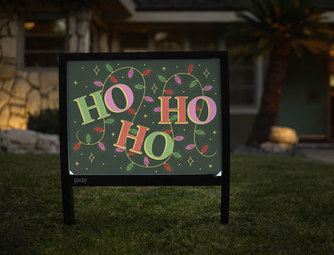 Ho Ho Ho Yardsy Sign - Hero