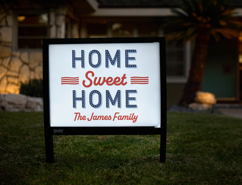 Home Sweet Home Custom Yardsy Sign - Hero