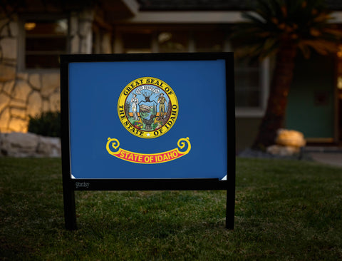 Idaho State Flag Yardsy Sign - Hero