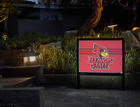 Illinois State Redbirds Mascot Red Yardsy Sign - Flat Feet