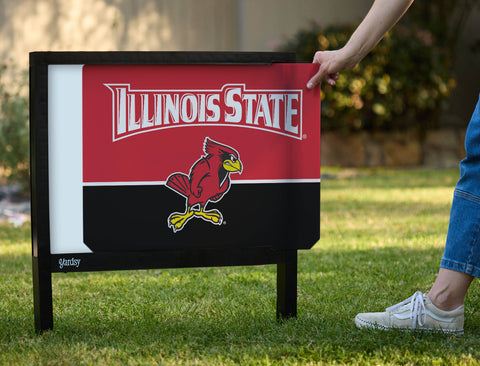 Illinois State Reggie Redbird Red Yardsy Sign - Interchangeable
