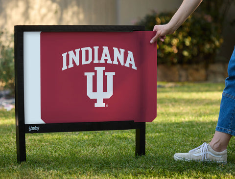 Indiana University IU Crimson Yardsy Sign - Interchangeable