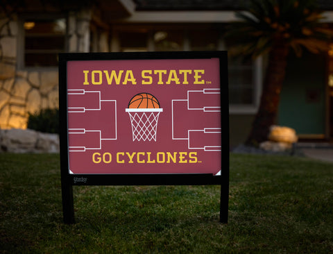 Iowa State Basketball Yardsy Sign - Hero