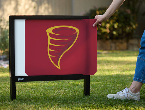 Iowa State Cyclones Solo Red Yardsy Sign - Interchangeable