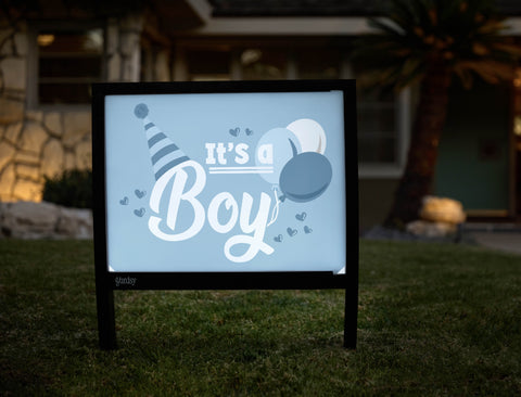 Its A Boy Yardsy Sign - Hero