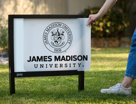 JMU Classic Seal Yardsy Sign - Interchangeable