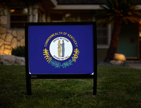 Kentucky State Flag Yardsy Sign - Hero