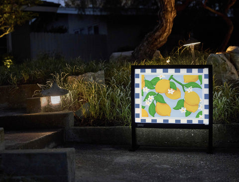 Lemons Yardsy Sign - Flat Feet