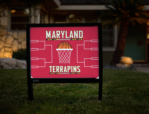 Maryland Basketball Yardsy Sign - Hero